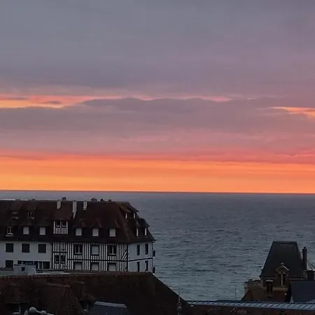 Superbe Vue Mer A 2 Minutes De Deauville דירה