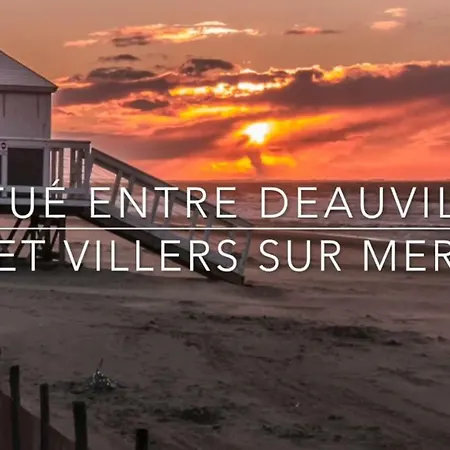 דירה Superbe Vue Mer A 2 Minutes De Deauville *